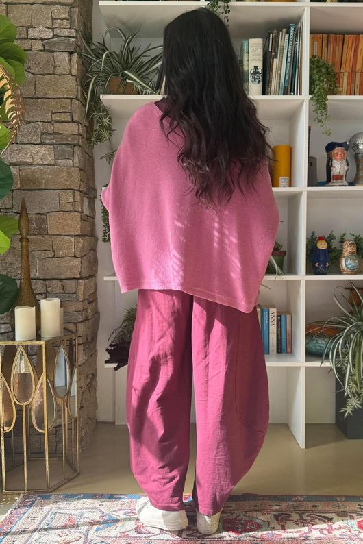 Basso Box Knit Indian Pink